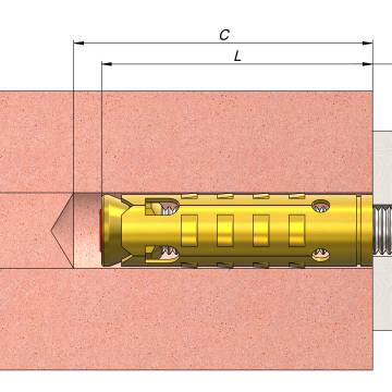 ÇEKMELİ DÜBEL S TİPİ